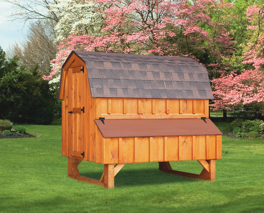D46 Dutch Chicken Coop – 4'x6' Premium Amish-Built Home for 10-12 Chickens