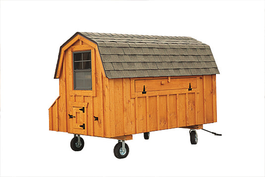 D48 Dutch Chicken Coop – 4'x8' Premium Amish-Built Home for 12-16 Chickens