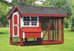 Q610C Combination Chicken Coop