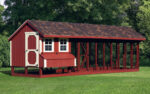 Q728C Combination Chicken Coop