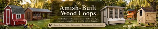 Amish-Built Wood Coops