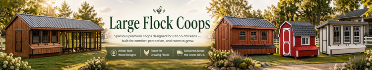 Large Flock Coops
