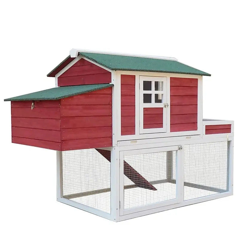 Load image into Gallery viewer, PawHut Small Chicken Coop with Run - Up to 2 Chickens
