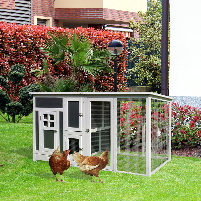 Load image into Gallery viewer, PawHut Small Chicken Coop with Run - Up to 2 Chickens
