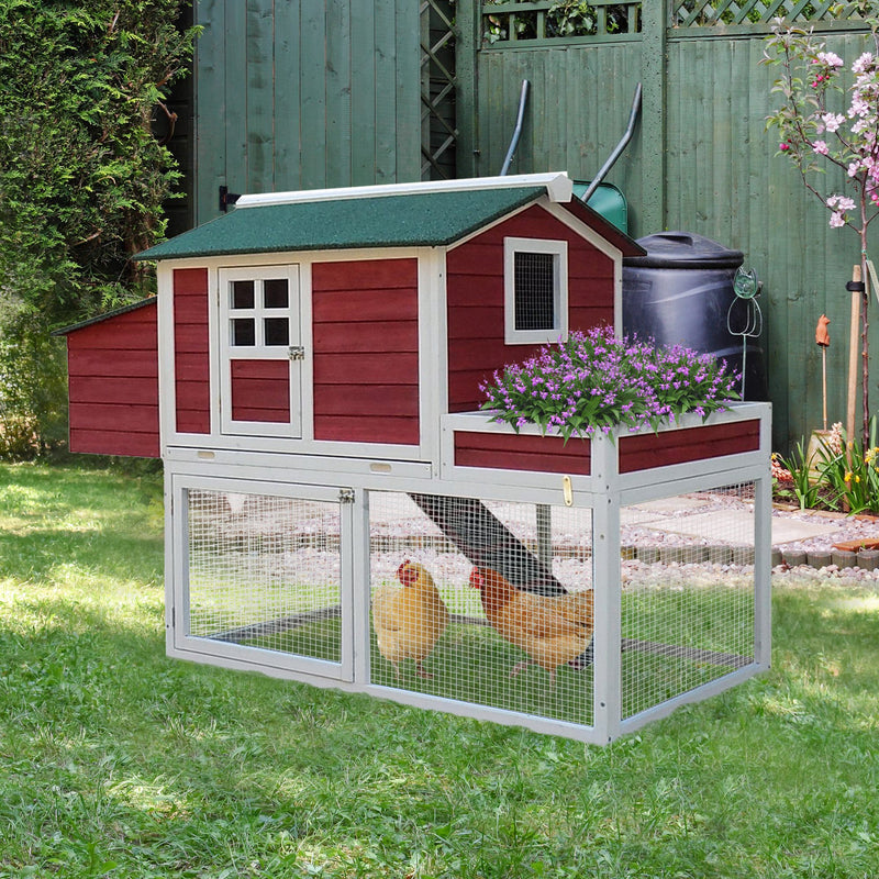 Load image into Gallery viewer, PawHut Small Chicken Coop with Run - Up to 2 Chickens
